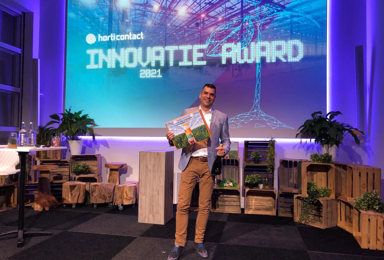 Spidex Vital trotse finalist HortiContact Innovation Award 2021