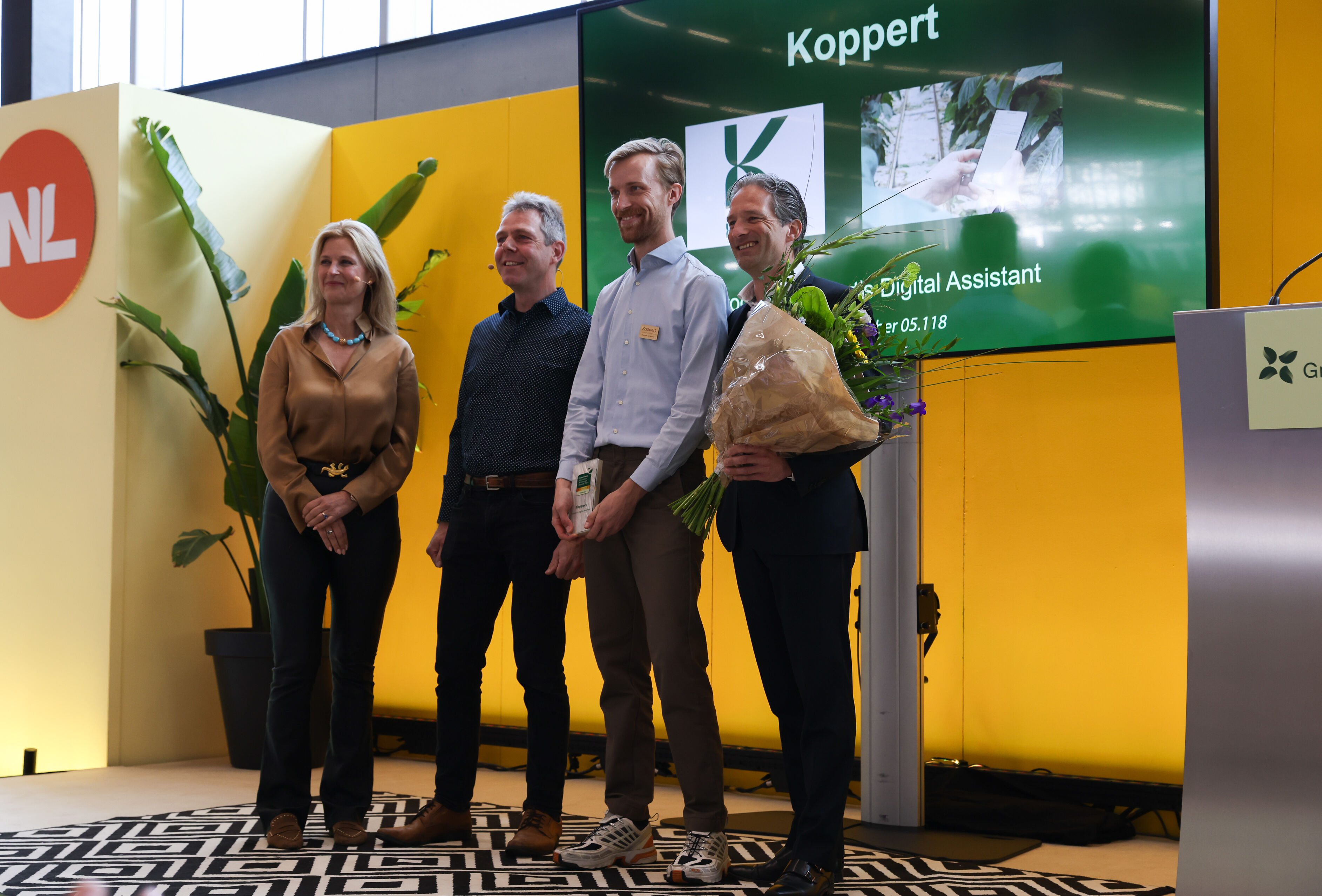 Koppert's digitale assistent wint prestigieuze concept award
