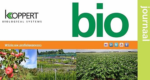 Koppert's Biojournaal digitaal ook beschikbaar voor buitenteelten