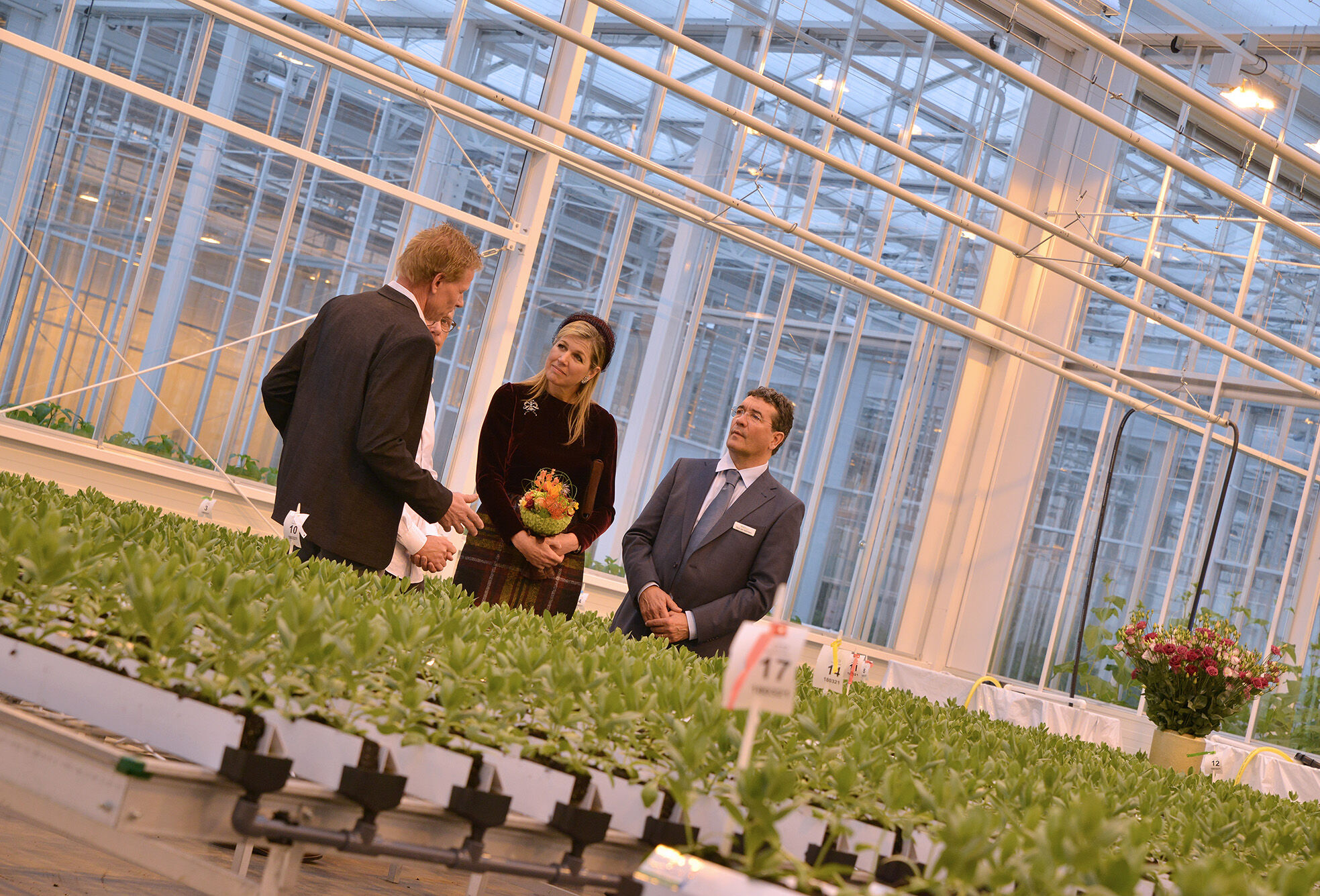 Koningin Máxima bij opening World Horti Center