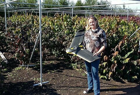 Koppert zet voor het eerst in Nederland drone in bij proeven