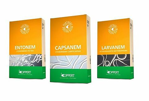 Grotere verpakkingen nematodenproducten