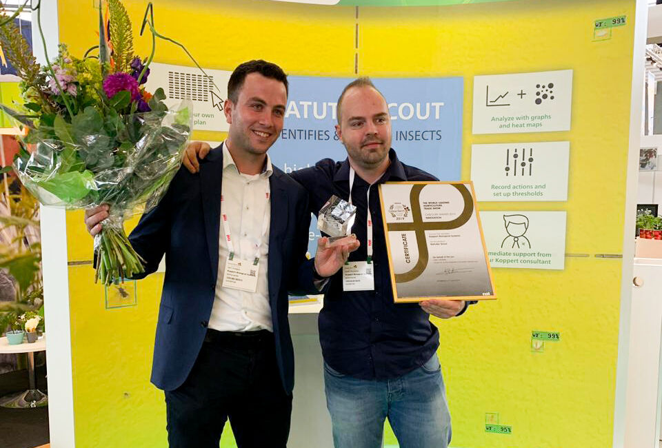 Natutec Scout wint GreenTech Innovation Award 2019