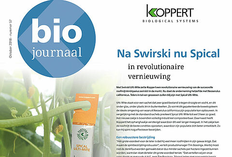 Nieuwste editie Biojournaal ook online beschikbaar
