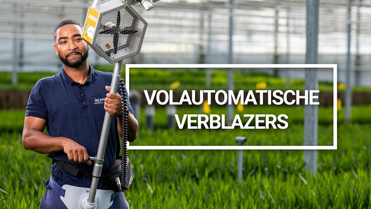 Verblazen van biologische bestrijders met de drie verblazers van Koppert - NL