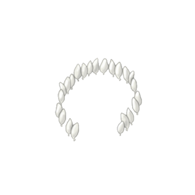 Greenhouse whitefly Trialeurodes vaporariorum egg circle